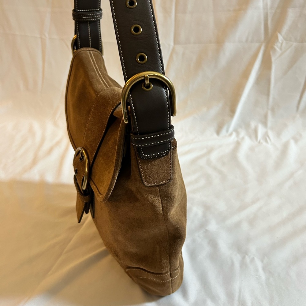 Coach Suede Soho Bag - Picture 5 of 13